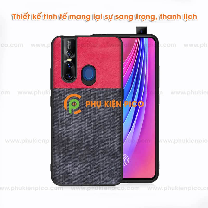 Ốp lưng Vivo V15 da siêu bền sang trọng - 8