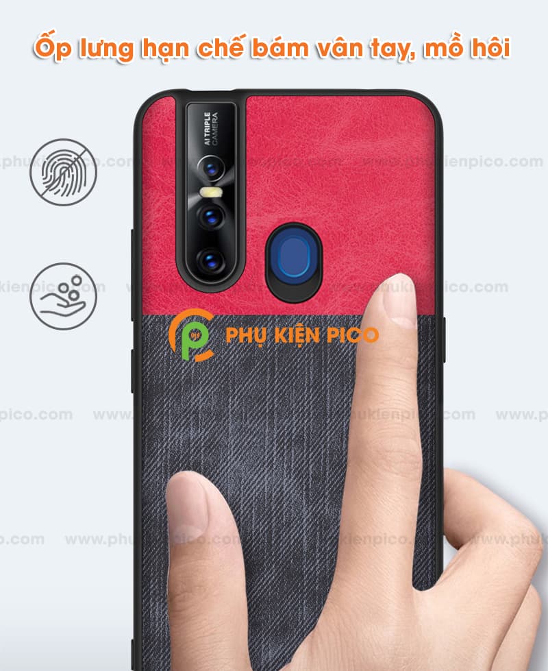 Ốp lưng Vivo V15 da siêu bền sang trọng - 5