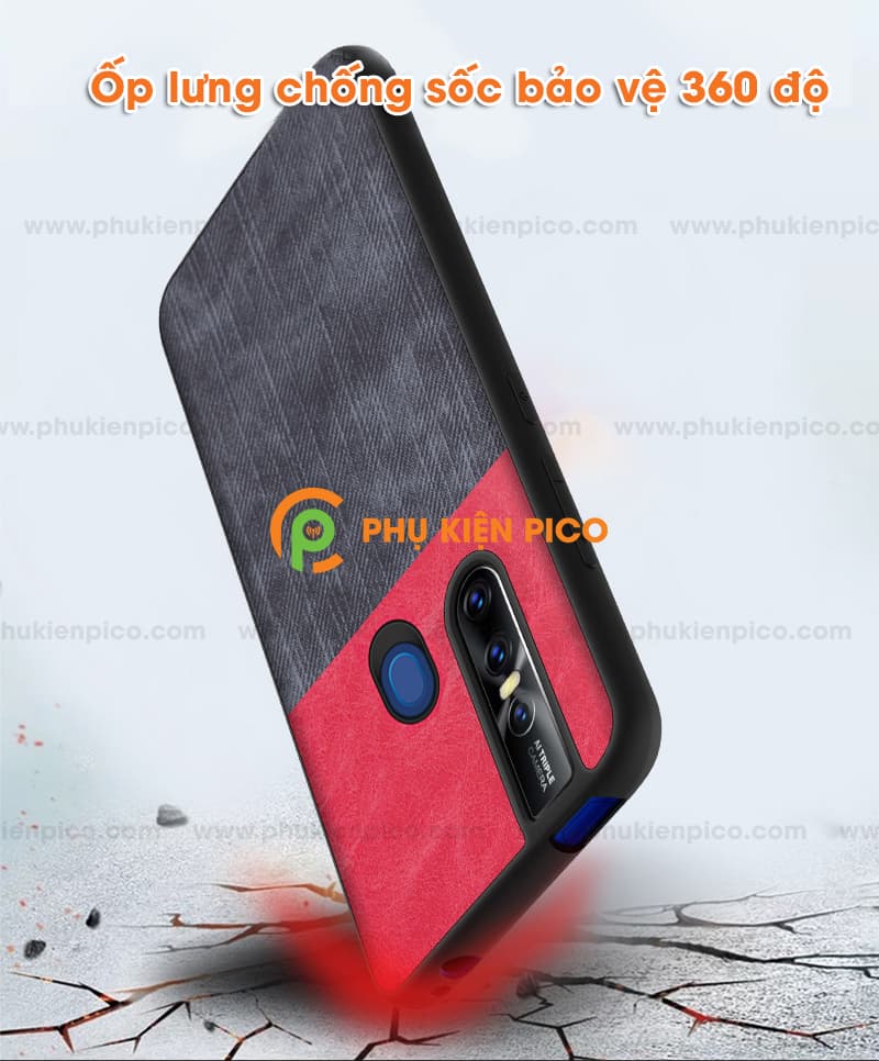 Ốp lưng Vivo V15 da siêu bền sang trọng - 4