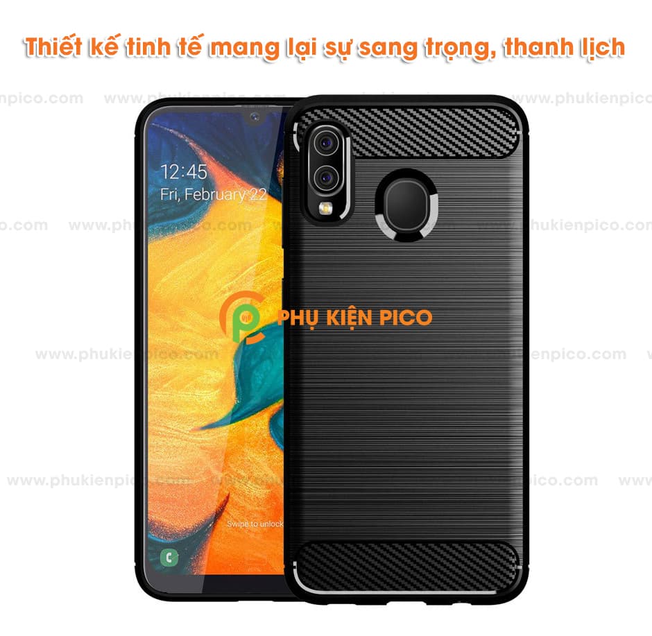 Ốp lưng Samsung Galaxy A30 siêu bền chống sốc bảo vệ camera - 9