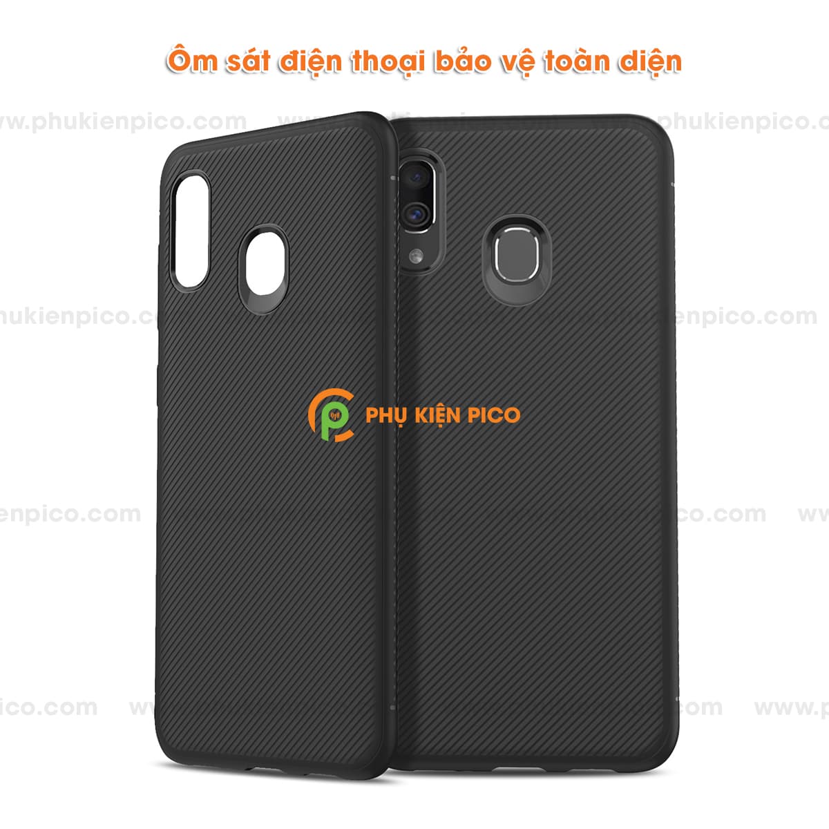 Ốp lưng Samsung Galaxy A30 TPU dẻo siêu bền chống sốc toàn diện [KM đèn Led Usb] - 3