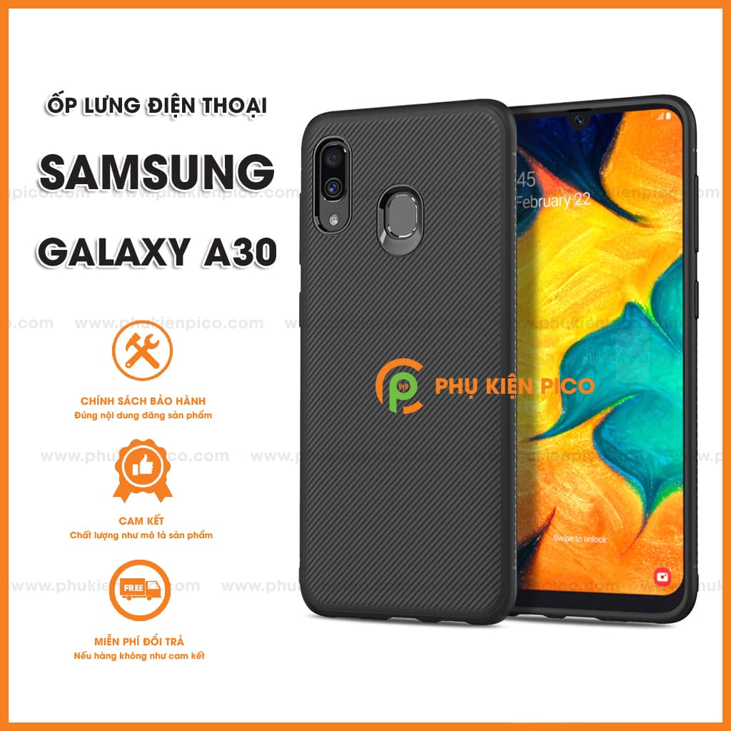 Ốp lưng Samsung Galaxy A30 TPU dẻo siêu bền chống sốc toàn diện [KM đèn Led Usb] - 2