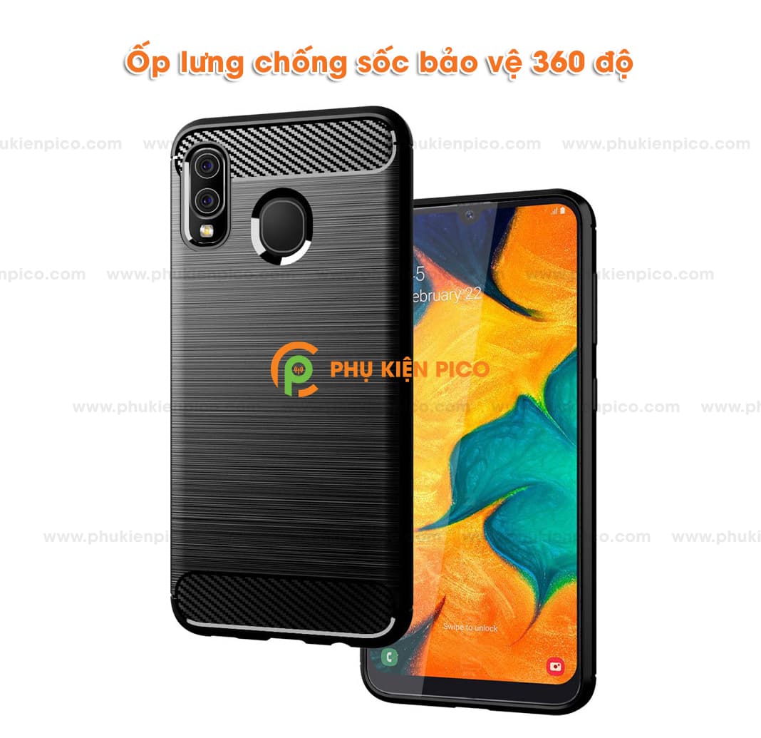 Ốp lưng Samsung Galaxy A30 siêu bền chống sốc bảo vệ camera - 7