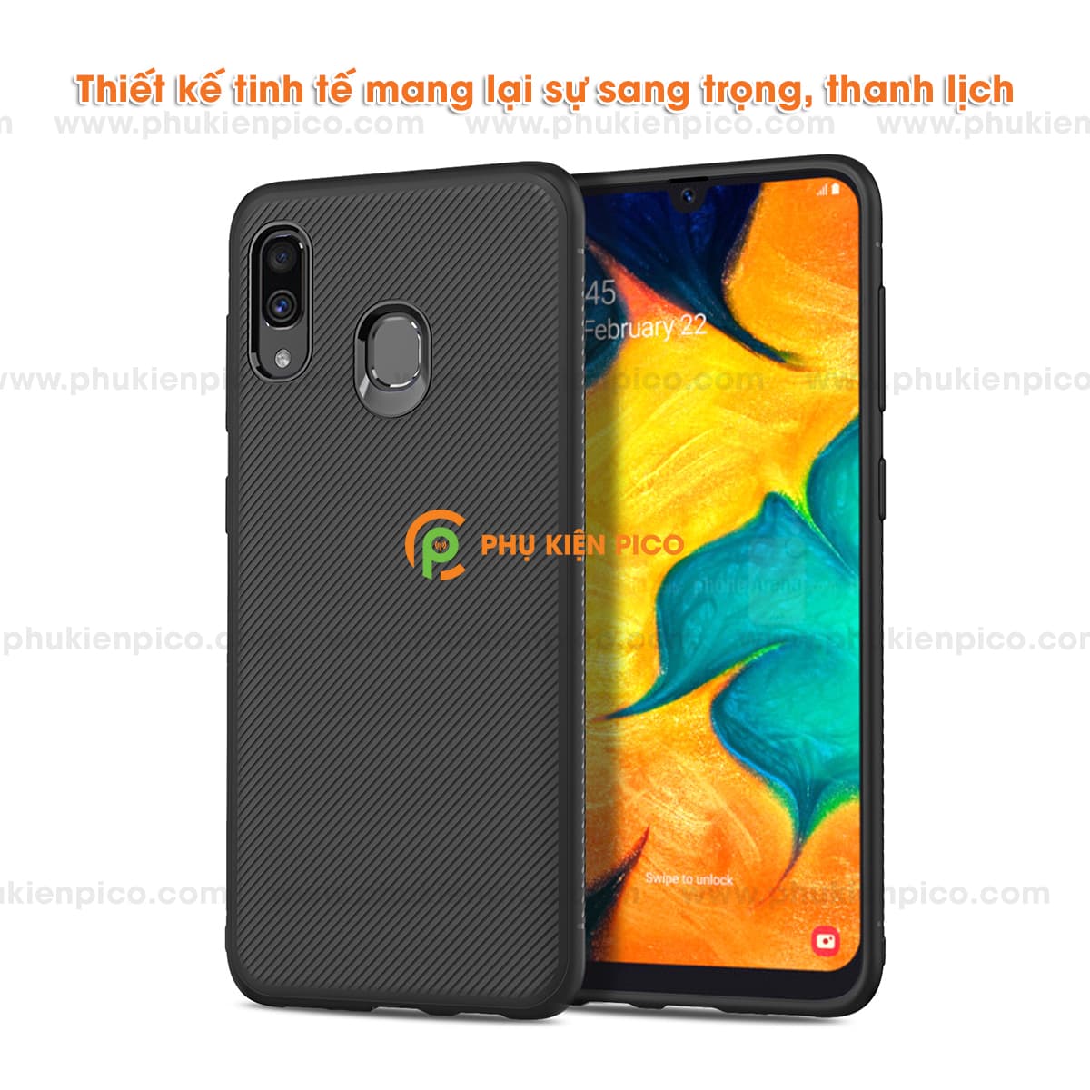 Ốp lưng Samsung Galaxy A30 TPU dẻo siêu bền chống sốc toàn diện [KM đèn Led Usb] - 7