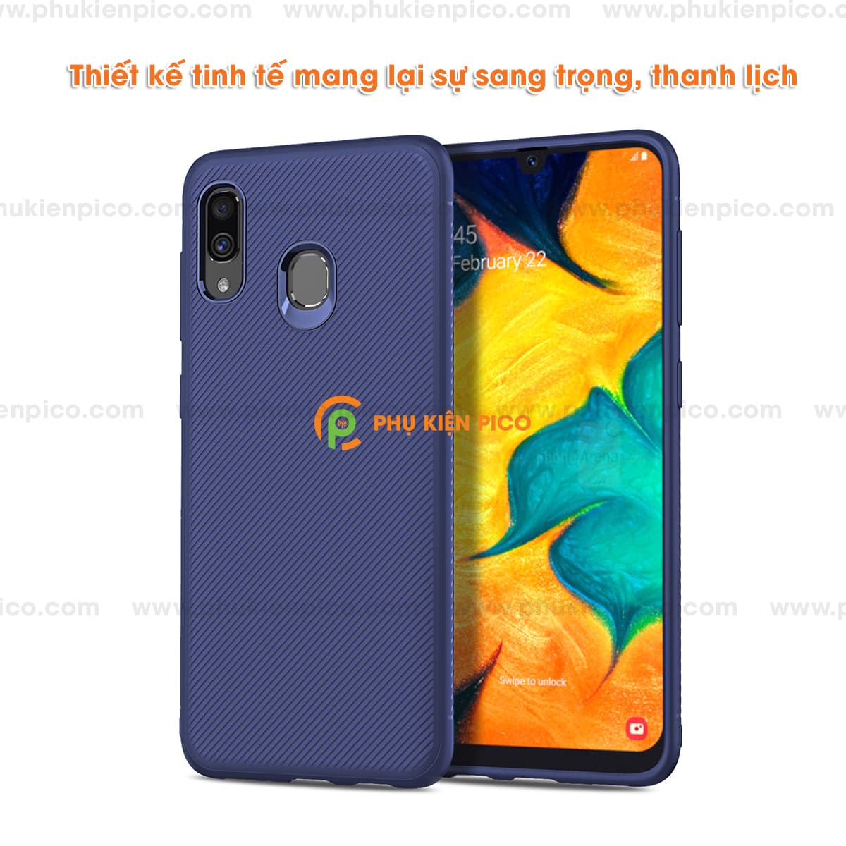 Ốp lưng Samsung Galaxy A30 TPU dẻo siêu bền chống sốc toàn diện [KM đèn Led Usb] - 4