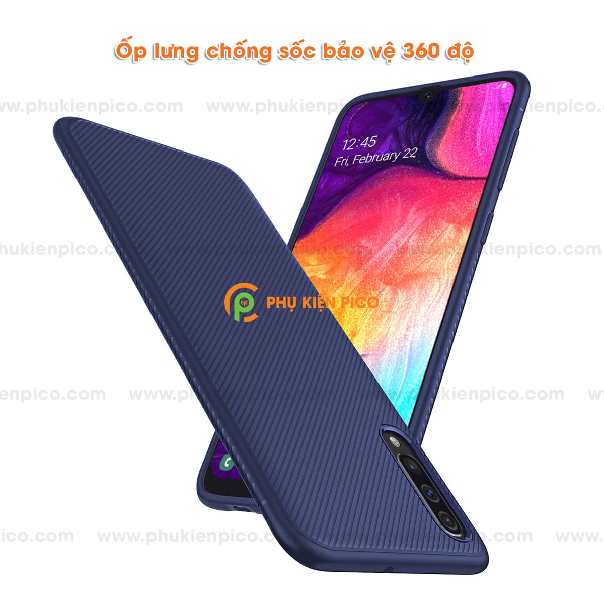 Ốp lưng Samsung Galaxy A50 TPU dẻo siêu bền chống sốc toàn diện - 12