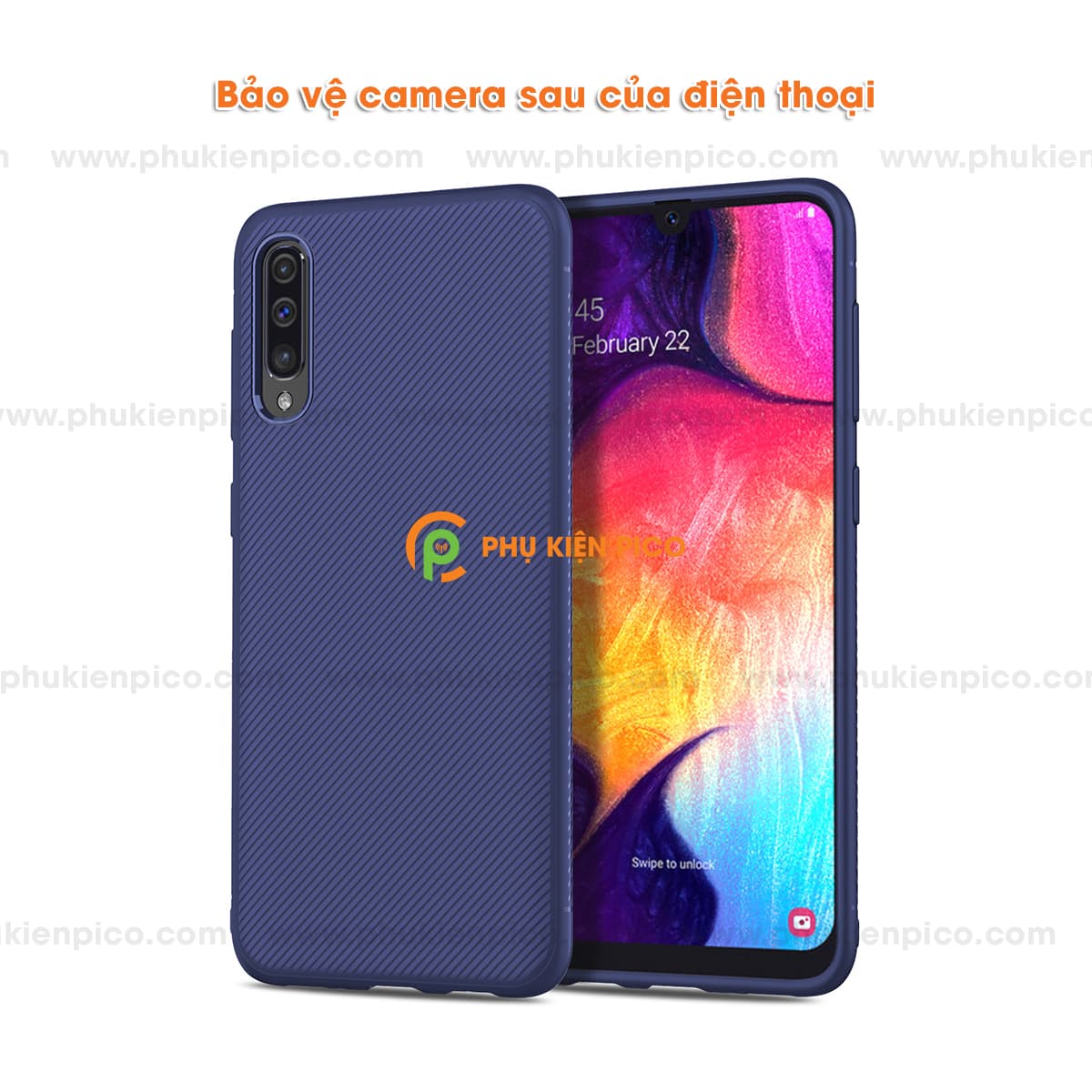 Ốp lưng Samsung Galaxy A50 TPU dẻo siêu bền chống sốc toàn diện - 8