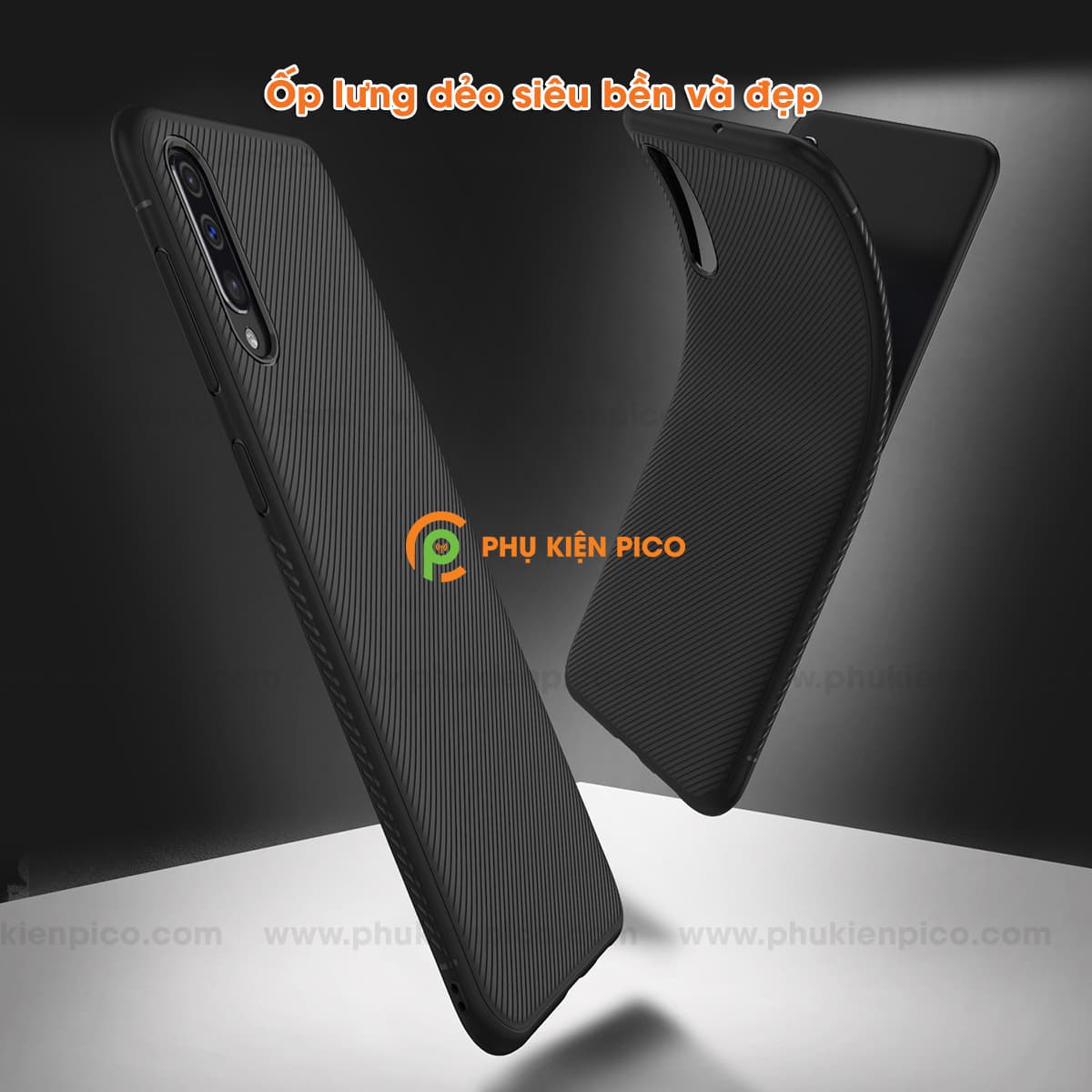 Ốp lưng Samsung Galaxy A50 TPU dẻo siêu bền chống sốc toàn diện - 4