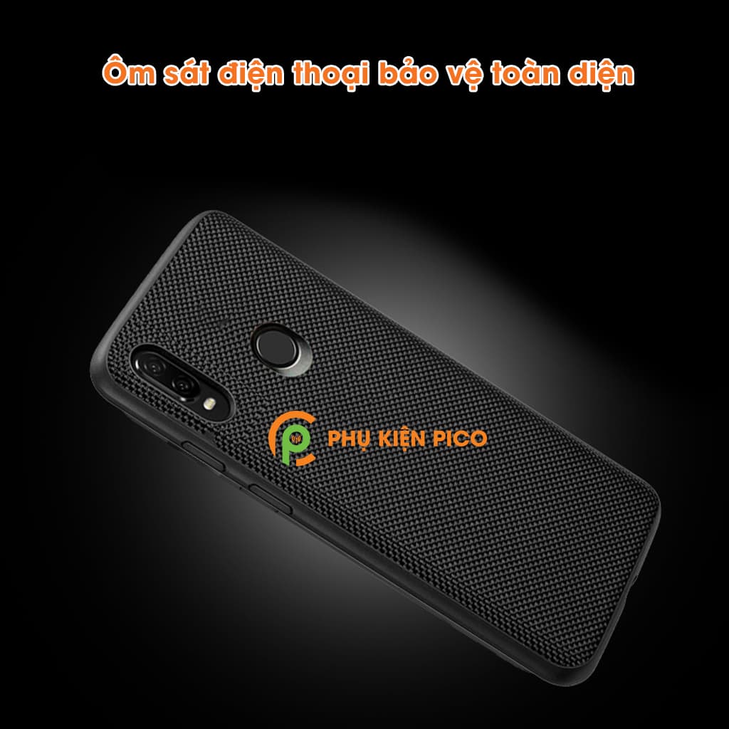 Ốp lưng Samsung Galaxy M20 vân carbon chống sốc siêu bền - 5