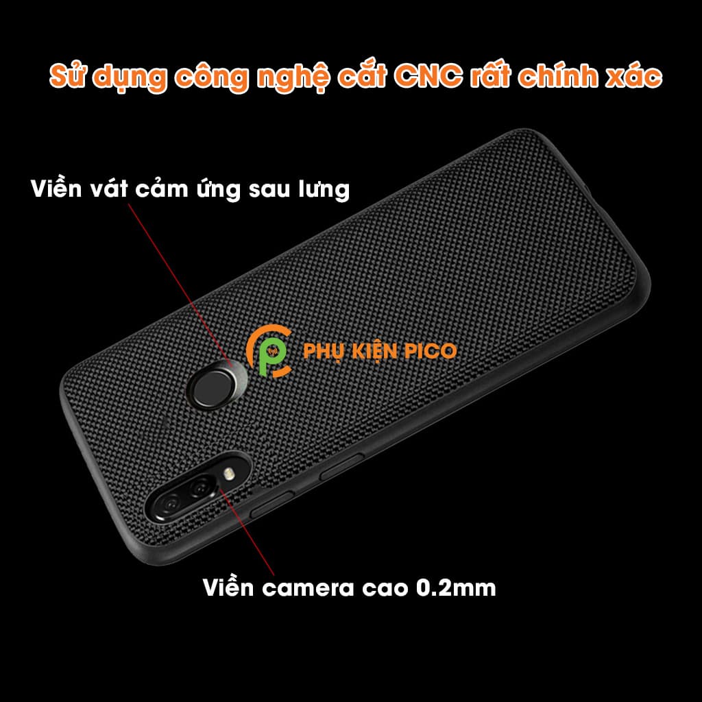 Ốp lưng Samsung Galaxy M20 vân carbon chống sốc siêu bền - 3