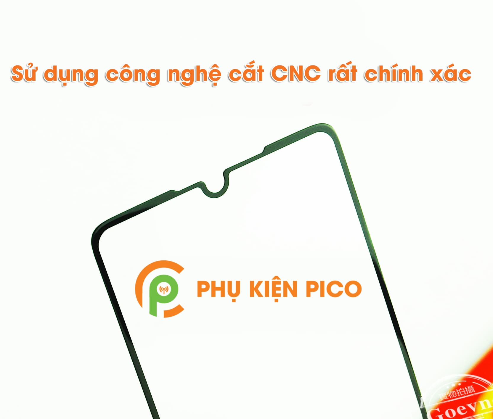 Kính cường lực Huawei P30 full viền chính hãng Goevno - 2