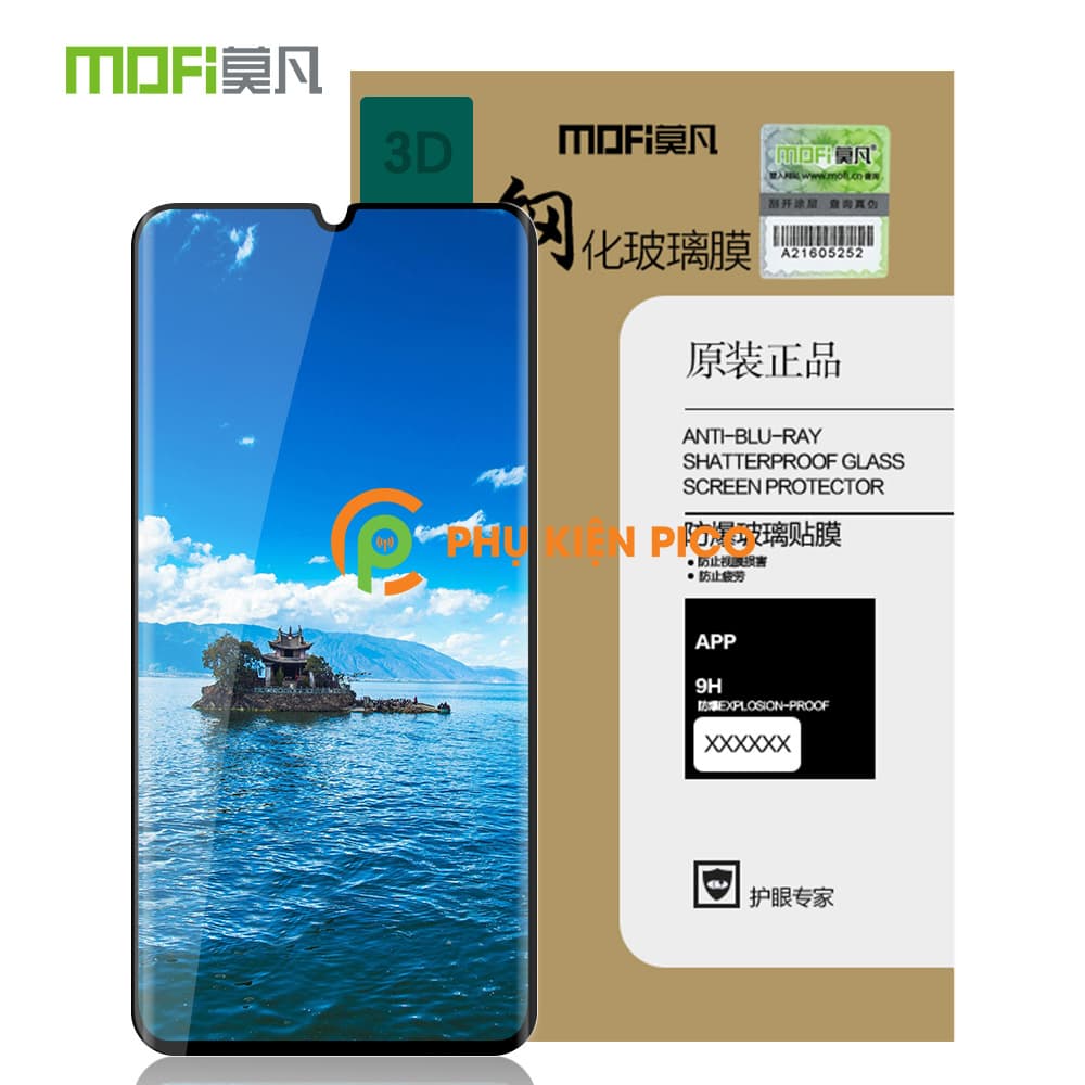 Kính cường lực Huawei p30 pro full viền chính hãng MOFI - 8