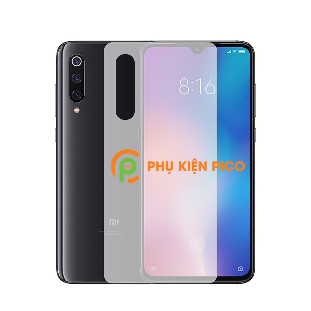 Kính cường lực mặt lưng Xiaomi Mi 9 - 2