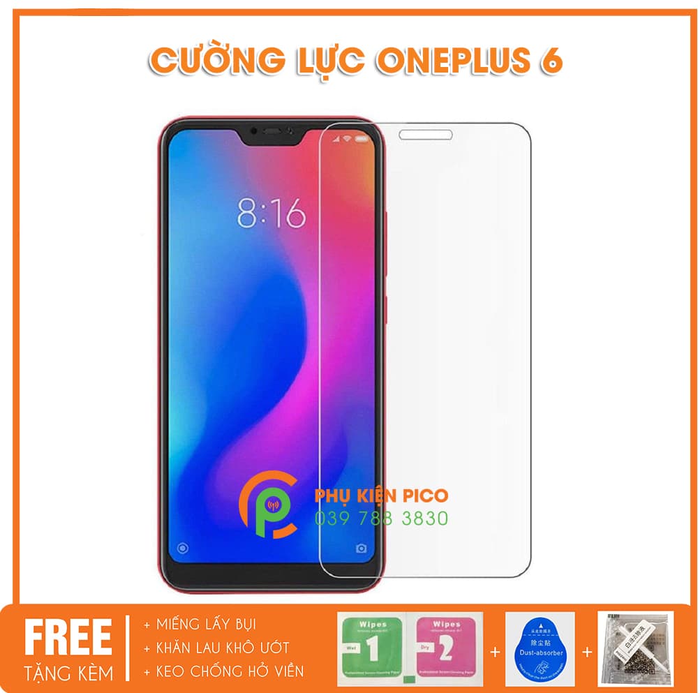 Kính cường lực Oneplus 6 trong suốt full viền