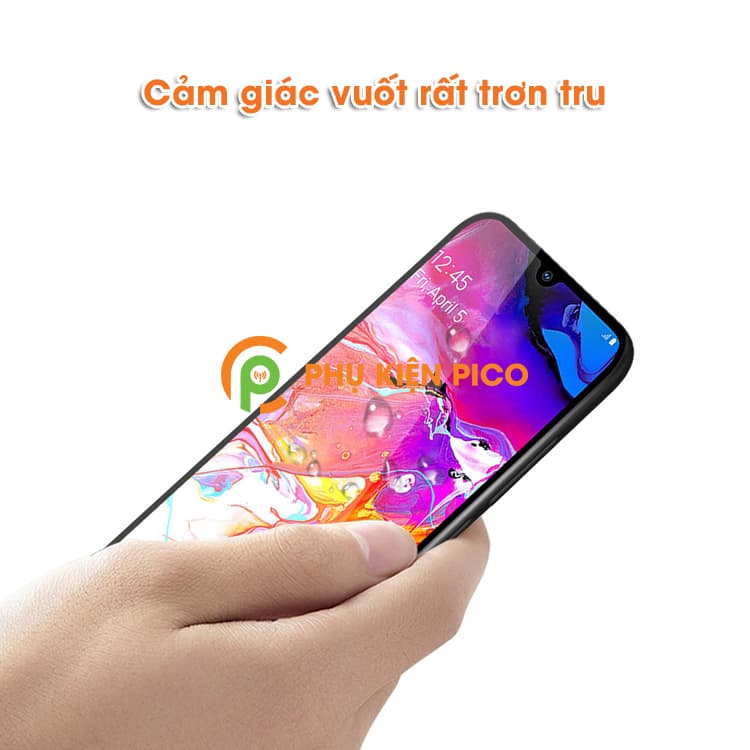 Kính cường lực Samsung Galaxy A10 bản mới viền mỏng nguyên hộp - 6