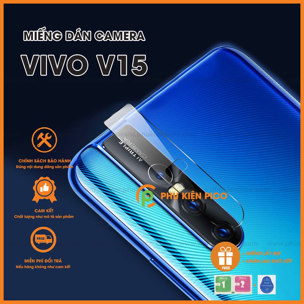 Kính cường lực và dán camera Vivo V15 full viền độ cứng 9H - 5