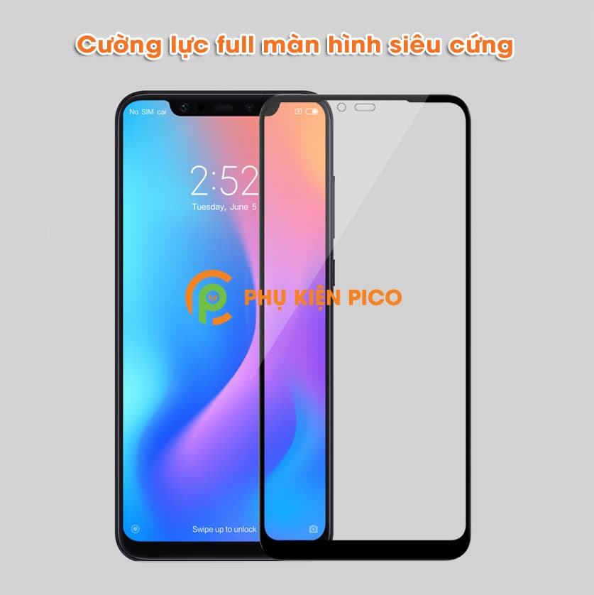 Miếng dán kính cường lực Xiaomi Mi 8 Nillkin 3D CP+MAX hàng nguyên tem - 9