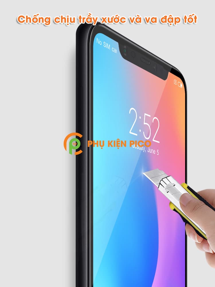 Miếng dán kính cường lực Xiaomi Mi 8 Nillkin 3D CP+MAX hàng nguyên tem - 8