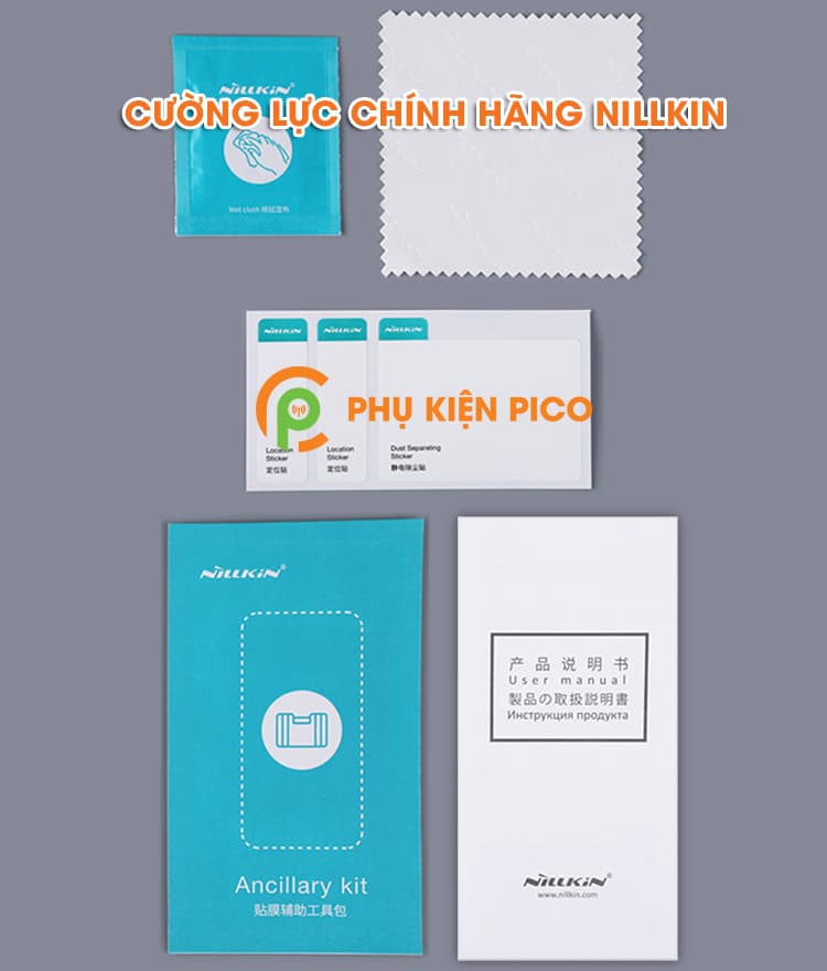 Miếng dán kính cường lực Xiaomi Mi 8 Nillkin 3D CP+MAX hàng nguyên tem - 3