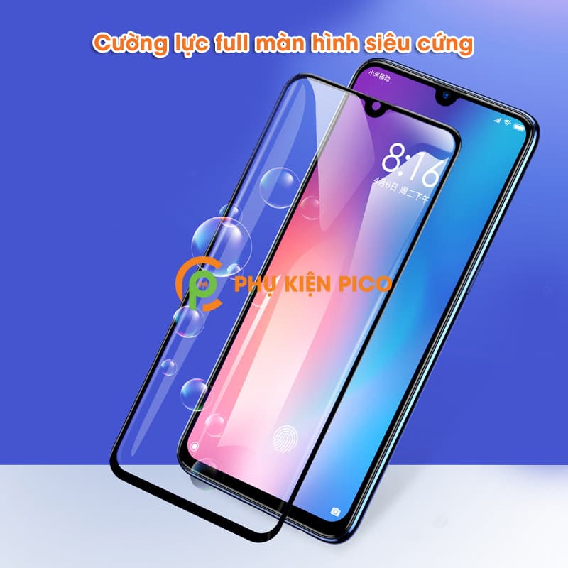 Kính cường lực Xiaomi Mi 9 full viền chính hãng Baseus - 5