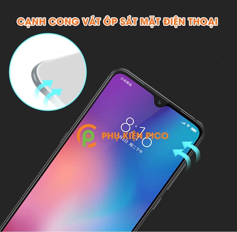 Kính cường lực Xiaomi Mi 9 full viền chính hãng Mofi - 9