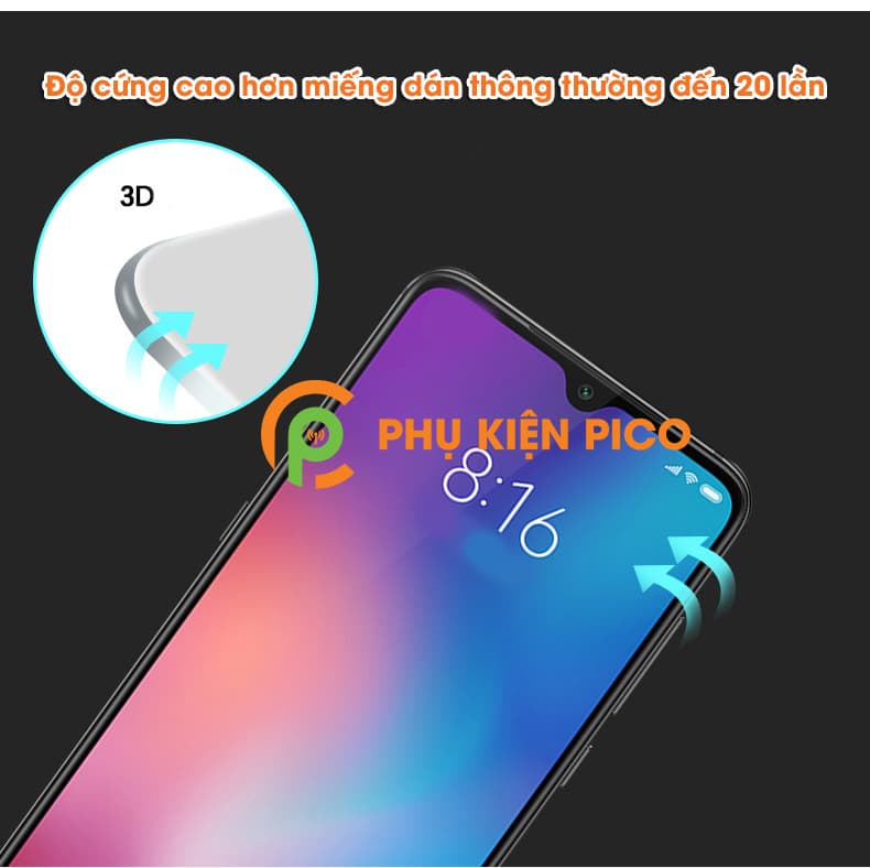 Kính cường lực Xiaomi Mi 9 full viền chính hãng PINWUYO - 9