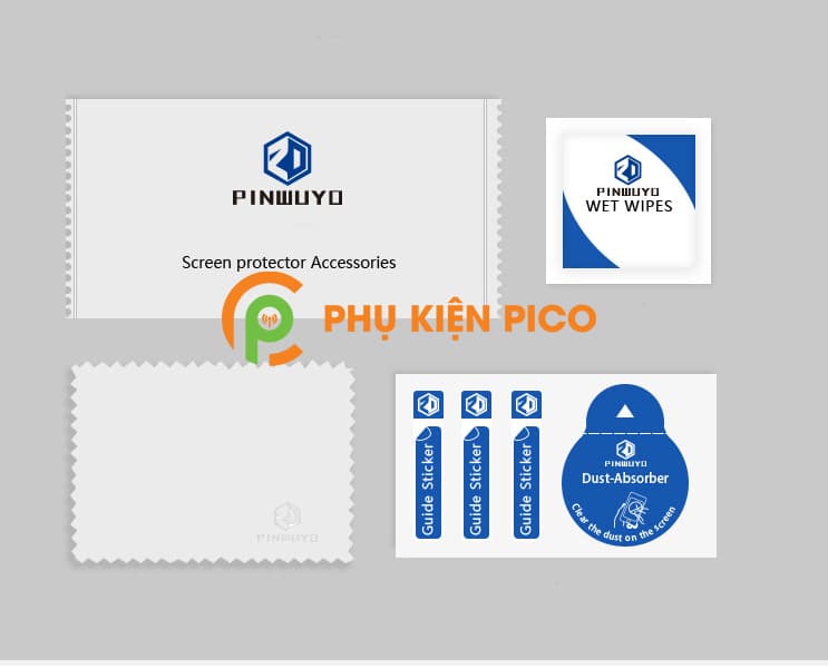 Kính cường lực Xiaomi Mi 9 full viền chính hãng PINWUYO - 8
