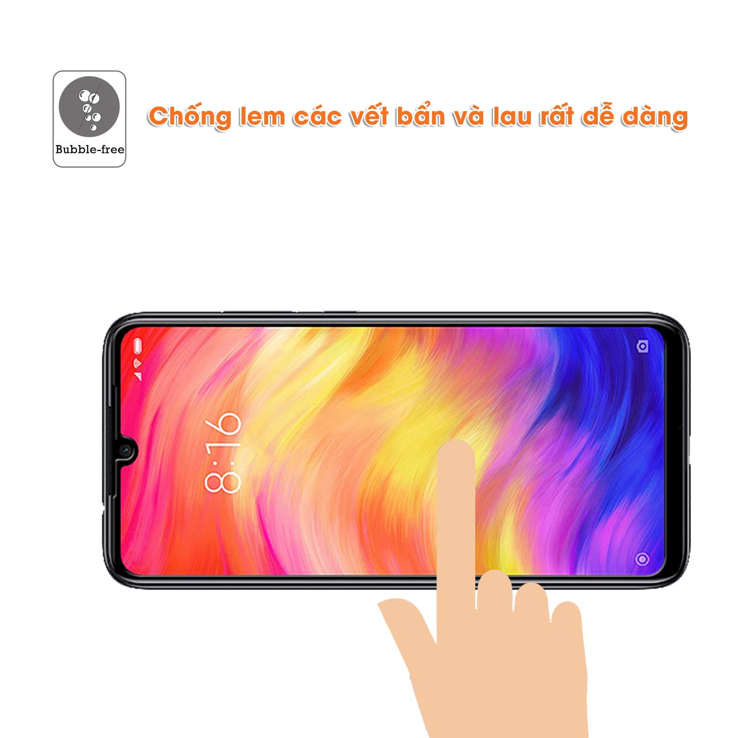 Kính cường lực Xiaomi Redmi Note 7 Nillkin Amazing CP+ Pro hàng nguyên tem - 3