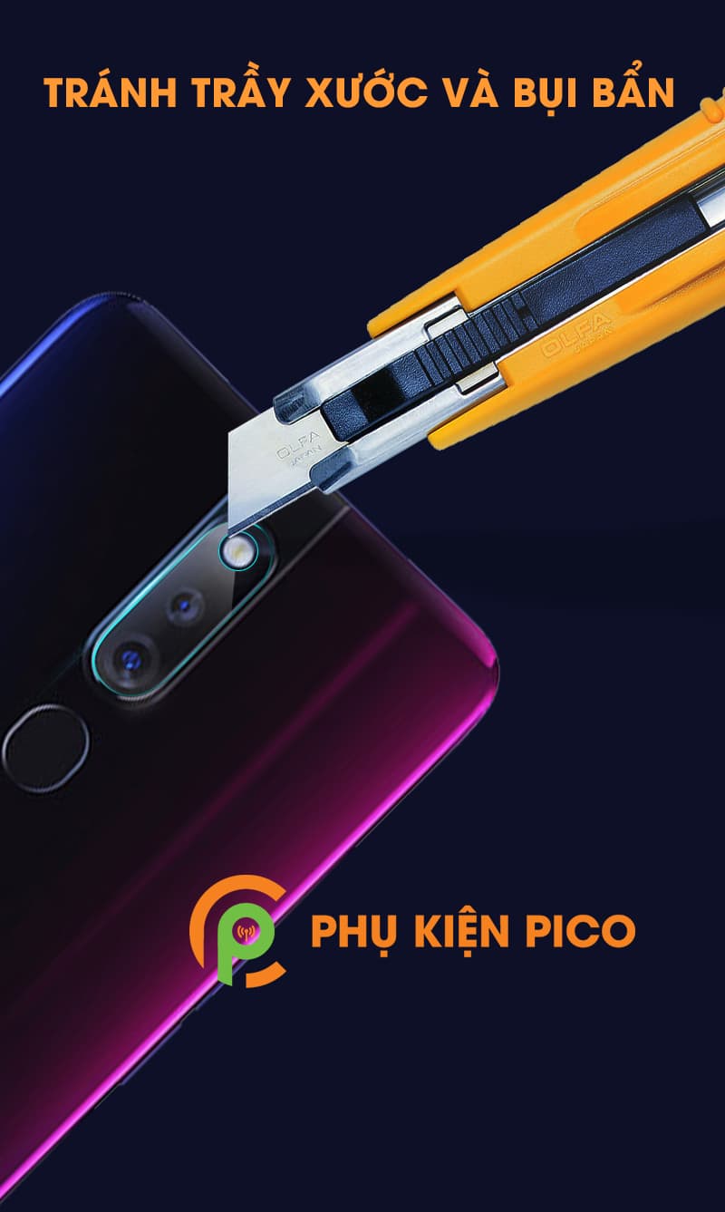 Dán camera Oppo F11 Pro chống xước camera - 2