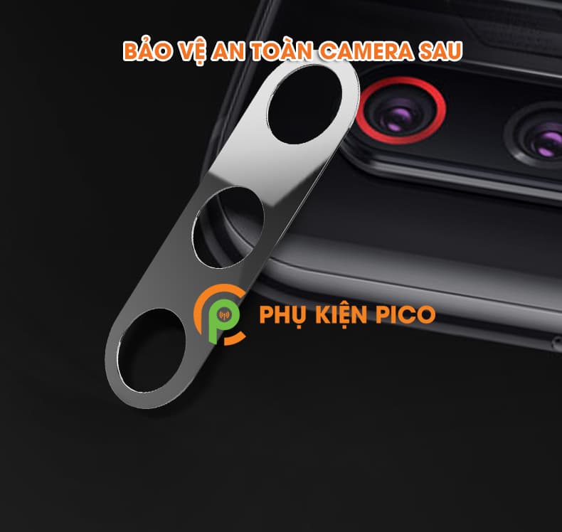 Miếng dán kim loại bảo vệ camera Xiaomi Mi 9 chống xước camera - 7