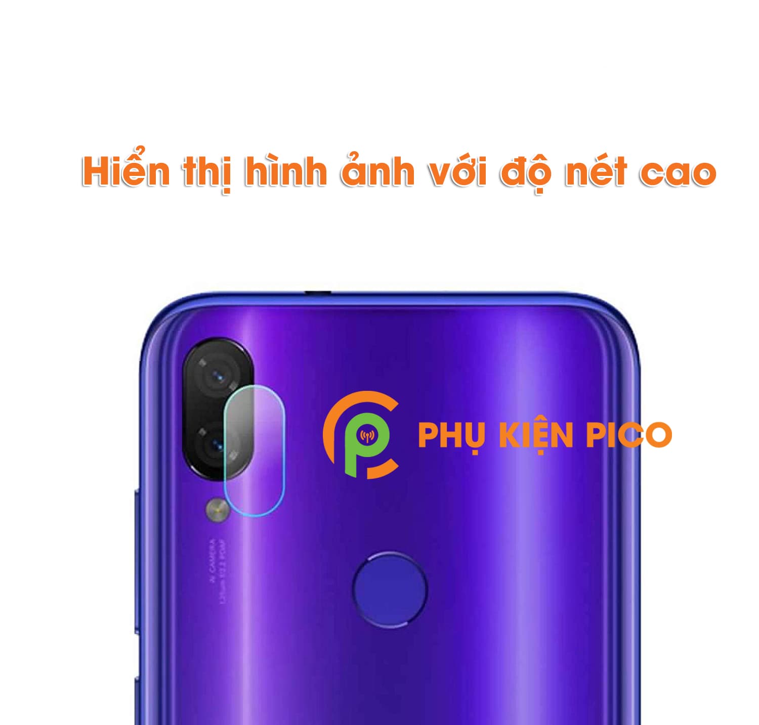 Miếng dán camera Xiaomi Redmi 7 chống xước camera - 5