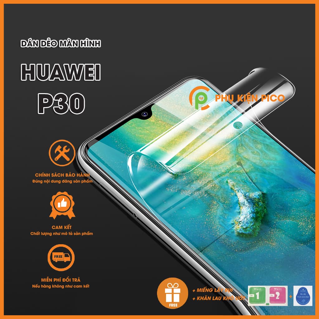 Combo miếng dán màn hình và mặt lưng Huawei P30 - 3
