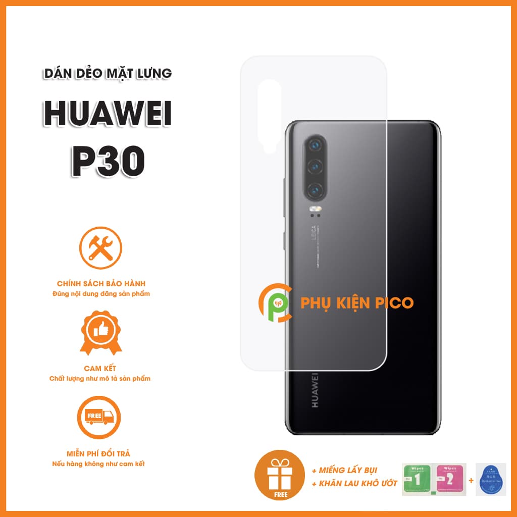 Combo miếng dán màn hình và mặt lưng Huawei P30 - 2