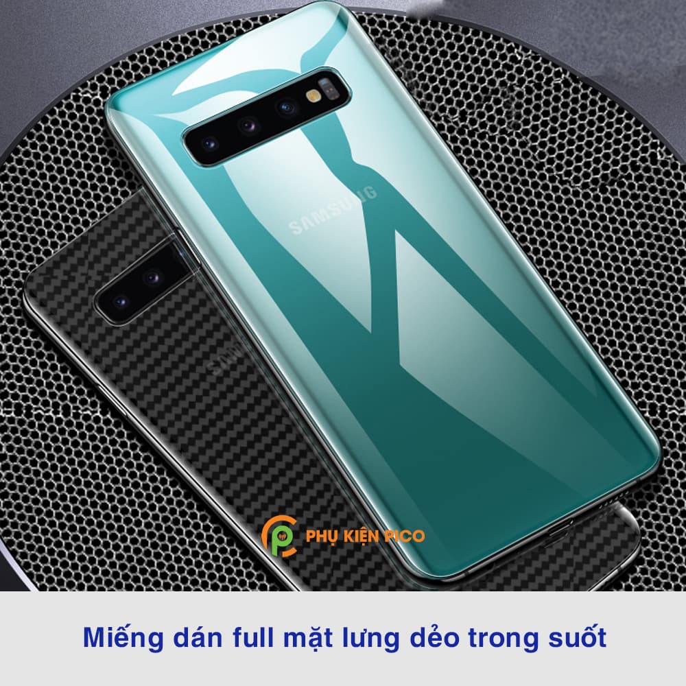 Dán lưng Samsung S10 full mặt lưng trong suốt PPF tự phục hồi vết xước - 4
