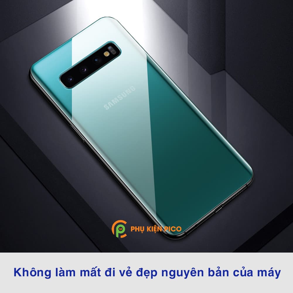 Dán lưng Samsung S10 full mặt lưng trong suốt PPF tự phục hồi vết xước - 3