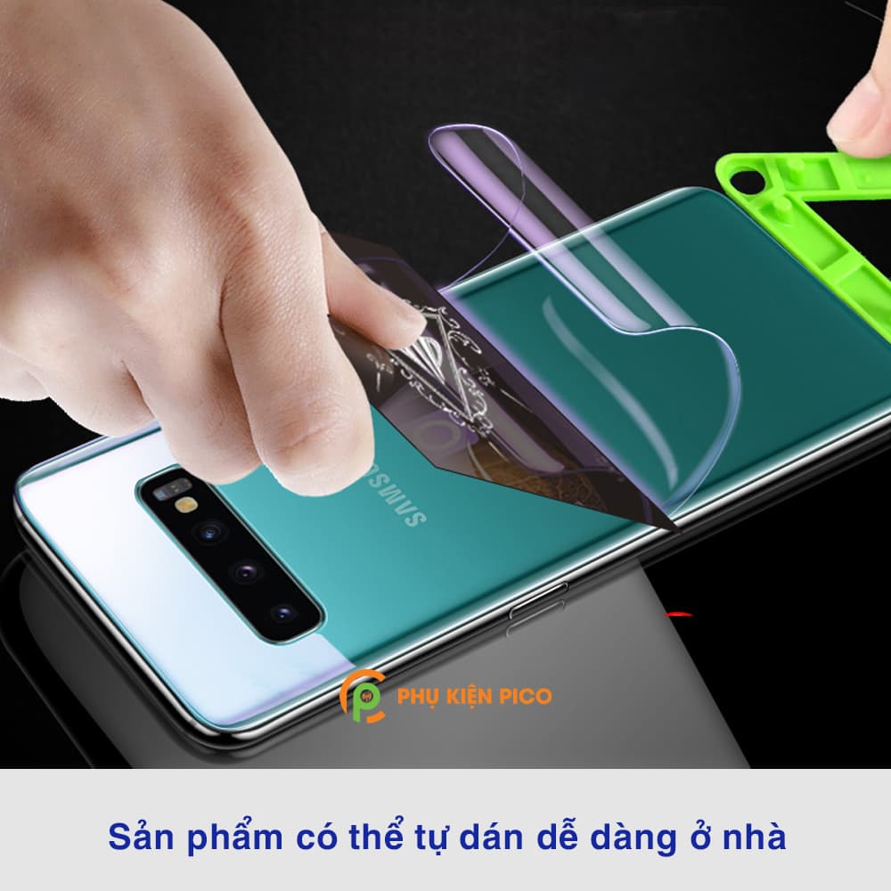 Dán lưng Samsung S10 Plus full mặt lưng trong suốt PPF tự phục hồi vết xước - 6