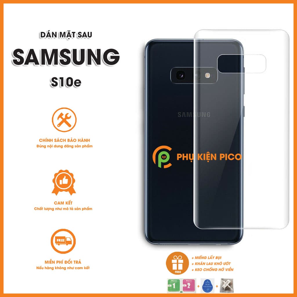 Dán dẻo mặt lưng Samsung Galaxy S10E cao cấp PPF