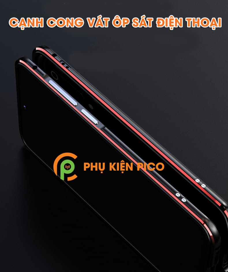 Khung viền Xiaomi Mi 9 bảo vệ Full viền máy - 5