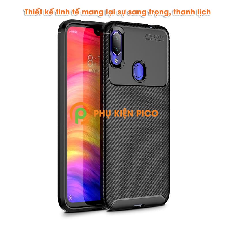 Ốp lưng Xiaomi Redmi Note 7 siêu bền chống sốc bảo vệ camera - 2