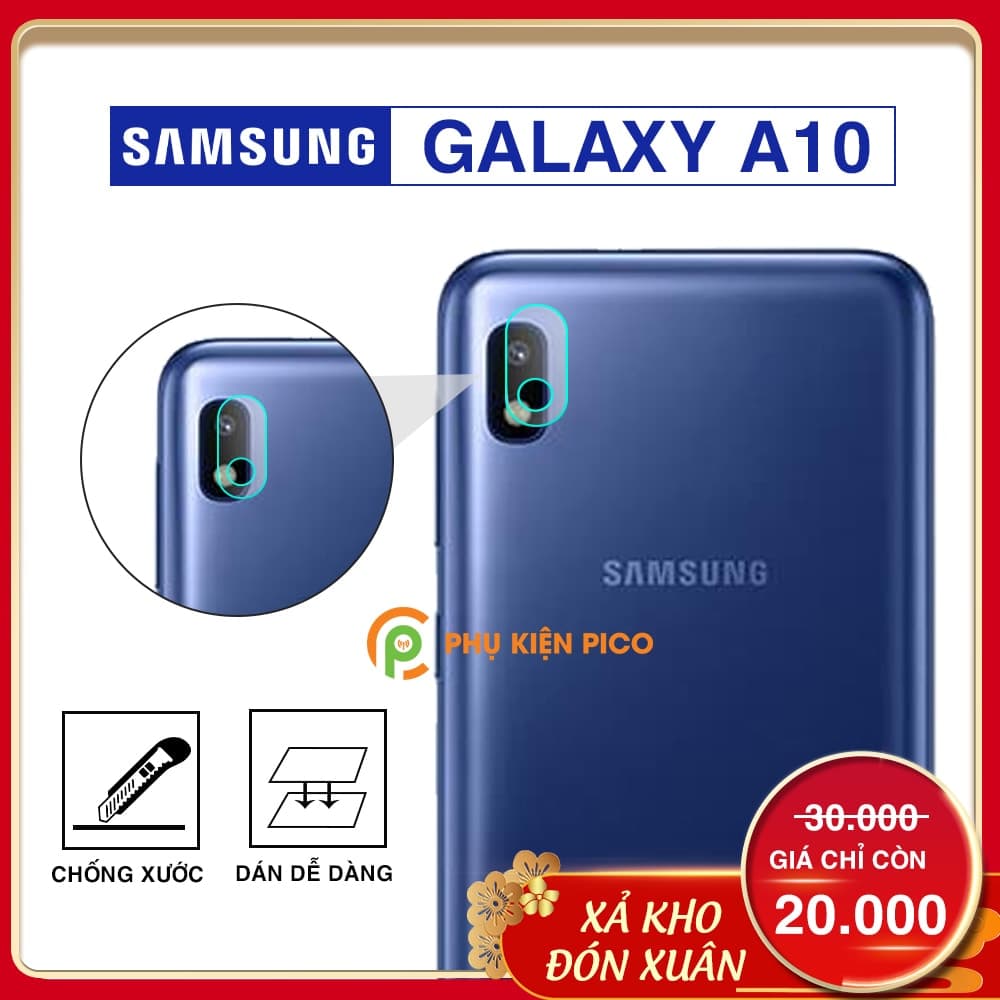 Dán camera Samsung Galaxy A10 chống xước camera