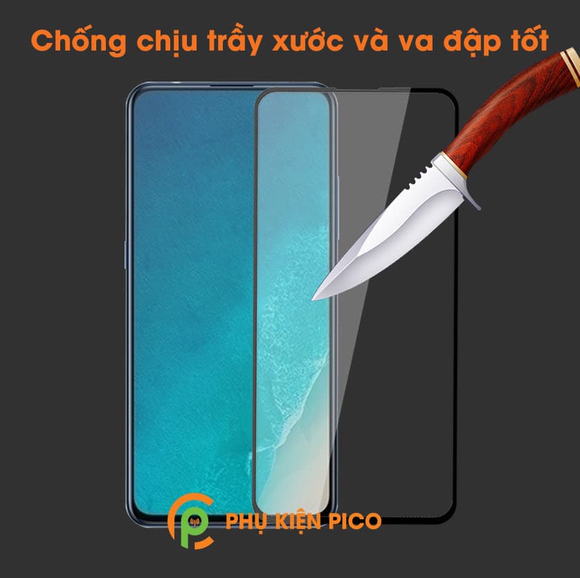 Kính cường lực Oppo Realme X tràn viền siêu cứng - 4