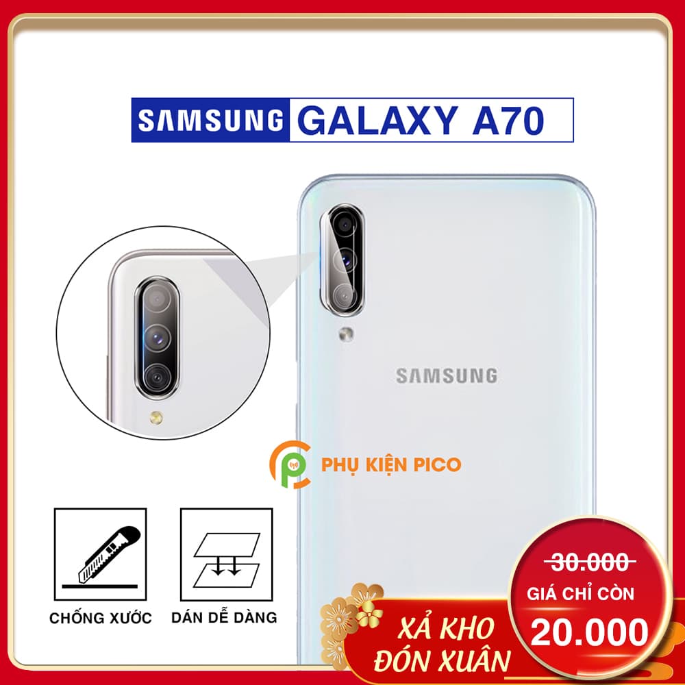 Dán camera Samsung Galaxy A70 chống xước camera