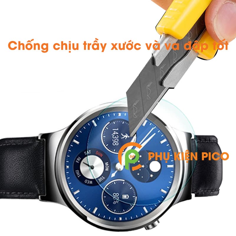 Kính cường lực đồng hồ Huawei Watch 1 độ cứng 9H - 2