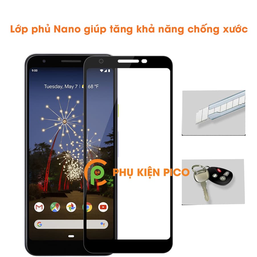 Kính cường lực Google Pixel 3a Nillkin Amazing CP+ Pro chính hãng full viền - 4