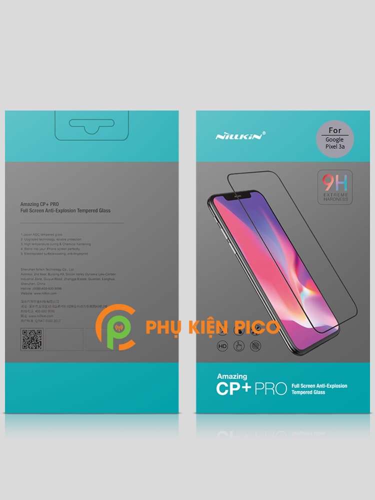 Kính cường lực Google Pixel 3a Nillkin Amazing CP+ Pro chính hãng full viền - 3