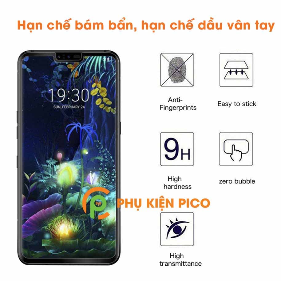 Kính cường lực LG V50 ThinQ full viền độ cứng 9H - 4
