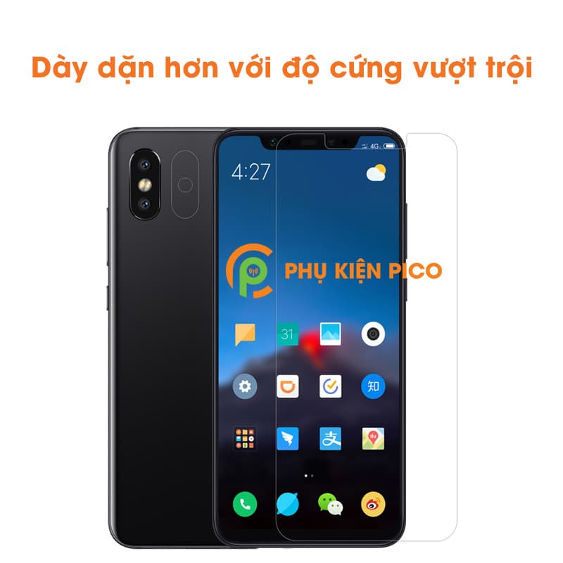 Kính cường lực Xiaomi Mi 8 trong suốt Nillkin Amazing H - 6