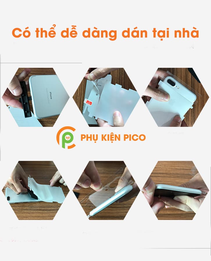 Dán mặt lưng Google Pixel 3a trong suốt full mặt sau - 3