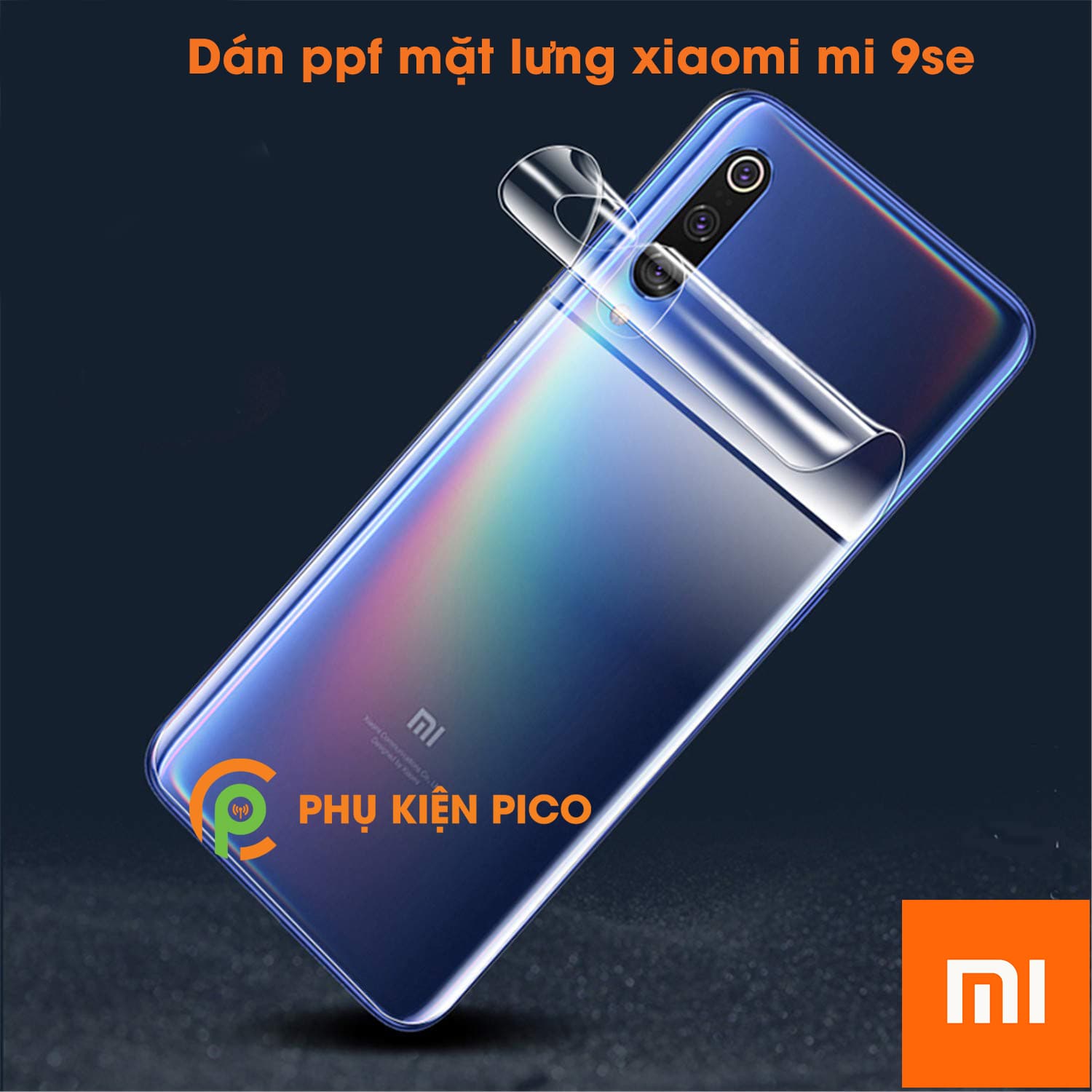 Dán dẻo mặt lưng Xiaomi Mi 9SE cao cấp PPF