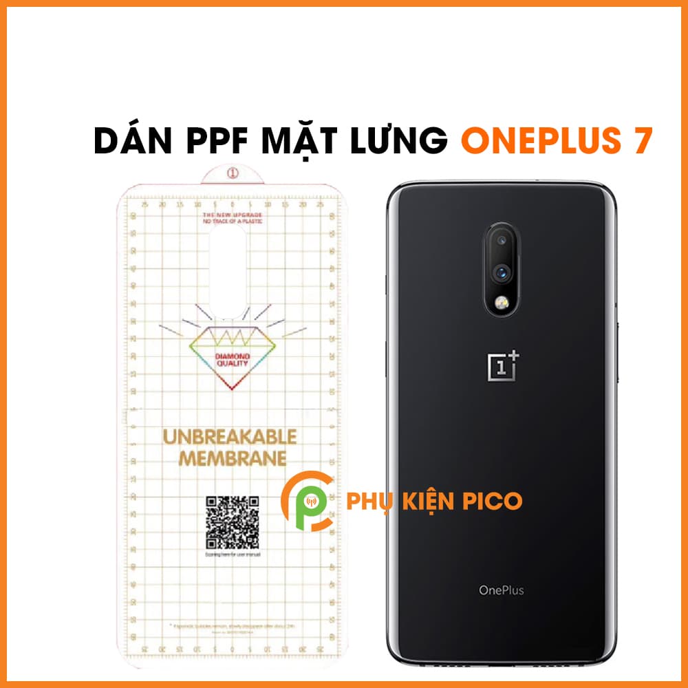 Dán mặt lưng Oneplus 7 cao cấp ppf